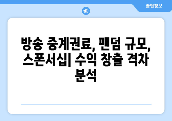 유럽 5대 리그 vs K리그| 축구 경제 분석을 통한 격차 비교 | 축구 산업, 경제 분석, 리그 비교, 성장 전략