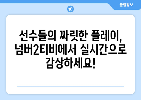 프리메라리가 중계, 이제 넘버2티비에서 실시간으로! | 스페인 축구, 라리가, 생중계, 시청 방법