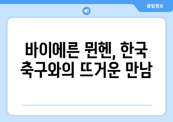 바이에른 뮌헨의 한국 방문 역사| 전설의 발자취를 따라가다 | 한국 축구, 독일 축구, 친선 경기, 역대 방문 기록