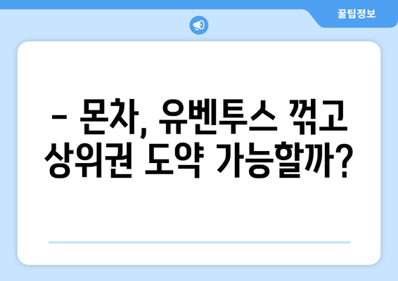 세리에 A 14라운드 프리뷰| 몬차 vs 유벤투스, 승부의 향방은? | 몬차, 유벤투스, 세리에 A, 축구, 경기 분석