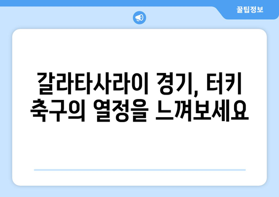 갈라타사라이 경기장의 함성과 열기| 터키 축구의 심장 | 갈라타사라이, 터키 축구, 축구 경기, 분위기