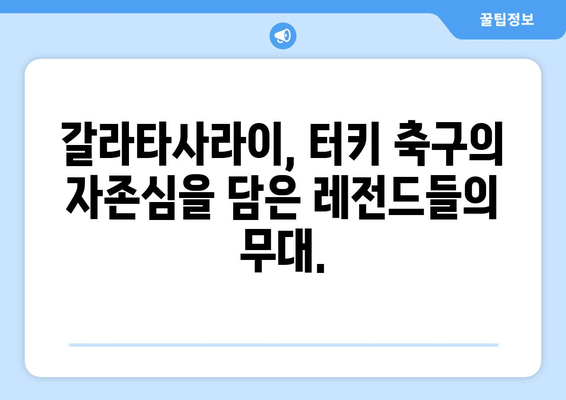 보스포루스의 열정| 갈라타사라이 경기장에서 펼쳐지는 축구의 교향곡 | 터키 축구, 갈라타사라이, 경기장, 축구 문화