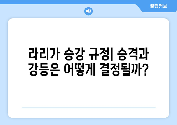 2023-2024 프리메라 리가 승격 & 강등 팀 정리 | 스페인 축구, 라리가, 축구 리그, 승강 규정